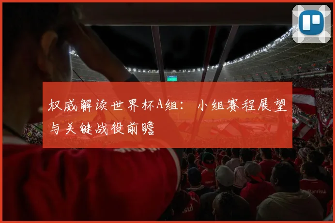 权威解读世界杯A组：小组赛程展望与关键战役前瞻