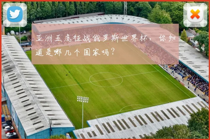 亚洲五虎征战俄罗斯世界杯，你知道是哪几个国家吗？